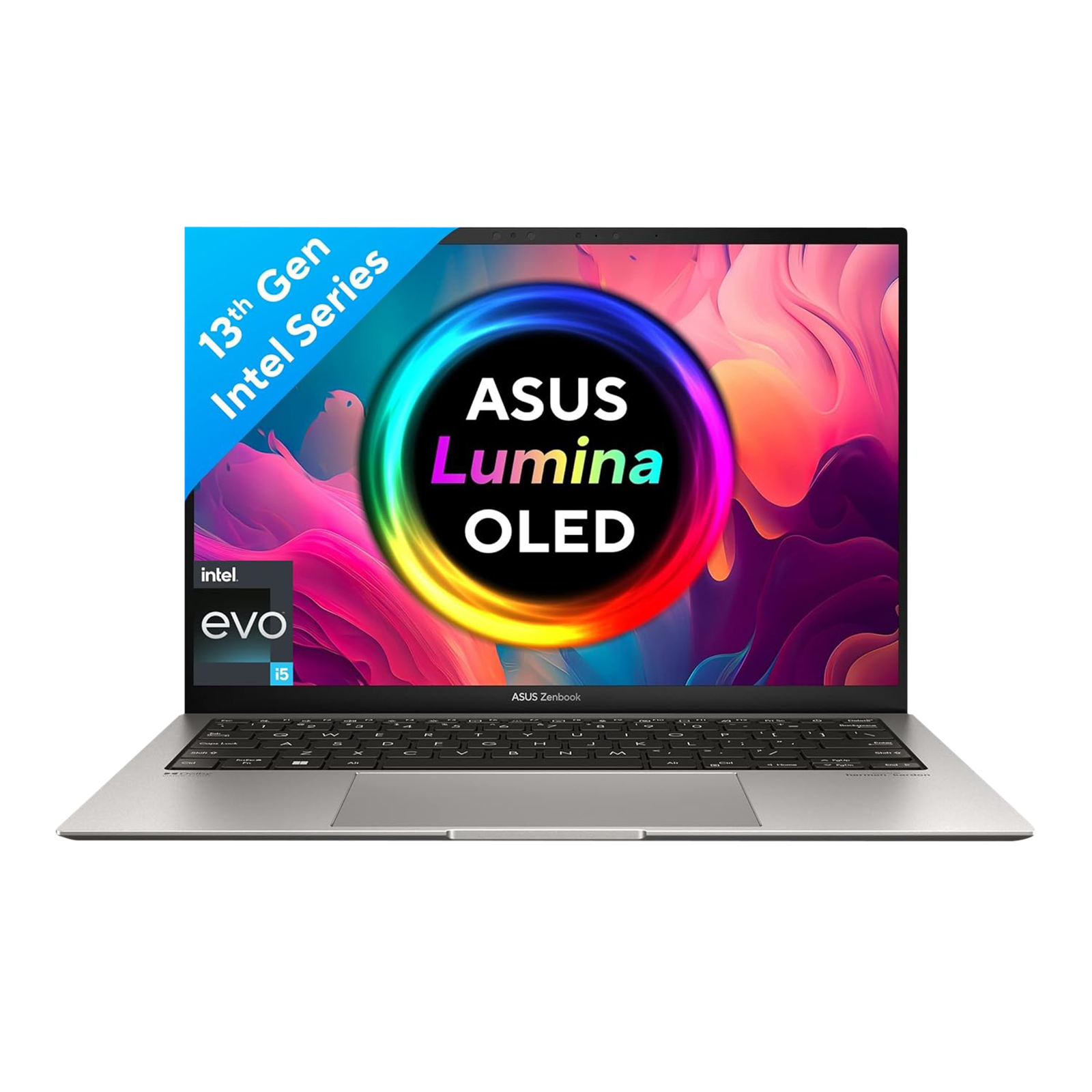 ASUS Zenbook S Intel Evo Core i5 13th Gen (13 inch, 16GB, 512GB, Windows  11, MS Office 2021, Intel Iris Xe Graphics, OLED Display, Basalt Grey, 